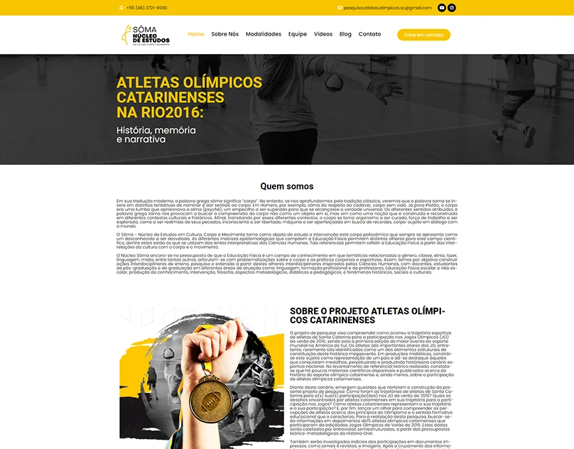 Web design SÔMA UFSC